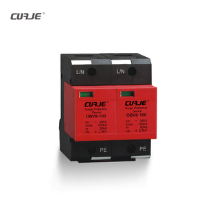 Dispositivo <span class=keywords><strong>de</strong></span> Protección Contra Sobretensiones CUAJE 100kA 4P SPD, Supresores <span class=keywords><strong>de</strong></span> Picos <span class=keywords><strong>de</strong></span> Voltaje <span class=keywords><strong>Tipo</strong></span> T1+T2, Material MOV, 320-440V, Estándar IEC61643-1 - Product Image 4