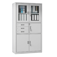 Archivador de Oficina de Acero con 4+ Cajones, Cerradura con Llave, Diseño Moderno, Duradero, Ecológico, Ahorra Espacio, para Hogar/Oficina/Escuela