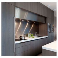 Meuble de rangement de cuisine moderne de haute performance, design personnalisé, avec plusieurs portes et tiroirs