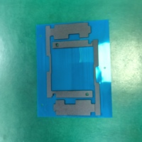 Film de protection translucide XR-LL découpé sur mesure, ruban adhésif double face, tampons adhésifs circulaires à languettes pour l'électronique