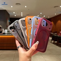 Nouvelle Arrivée Coque PC TPU Translucide Mate au Design Minimaliste pour iPhone 11, Coque Magnétique pour iPhone 17 Pro Max