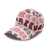Gorra de Béisbol Curva de 6 Paneles Personalizable y Elegante con Patrones de Cono Hebreos, Ajustable, Unisex, Impresión por Transferencia de Calor, Casual para Exteriores