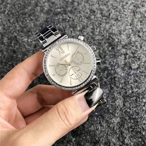 Reloj de moissanita para mujer, personalizado de fábrica, de alta calidad para reloj de lujo, esfera de 38 mm, acero inoxidable, resistente al agua, reloj de cuarzo - Product Image 2