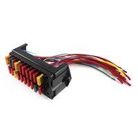 Caja de Relés y Fusibles Eléctricos para Excavadora, Fusible de Cuchilla de Acero Aleado HRC 47-52, 1 Año de Garantía, Hecho en China para Doosan SK y Mitsubishi