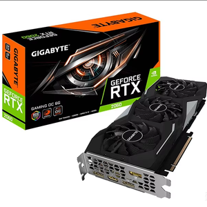 Marca de Venta caliente en nueva condición de segunda mano Gigabyte <span class=keywords><strong>GeForce</strong></span> RTX 2060 Gaming OC 6GB GDDR6 Tarjeta de memoria - Product Image 1