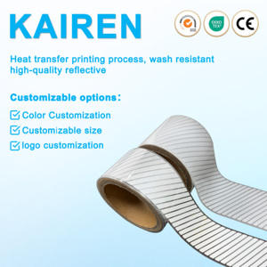 <span class=keywords><strong>Film</strong></span> de transfert thermique réfléchissant à 45 degrés, largeur personnalisée, en rouleau, argenté, haute visibilité, en polyester/nylon pour vêtements - Product Image 1
