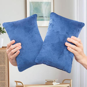 Oreiller de voyage en peluche ODM, petit et mini, pour enfants, animaux de compagnie, soutien du cou, de la taille, des genoux, <span class=keywords><strong>lit</strong></span>, chaise, canapé, camping, bureau, avion - Product Image 4