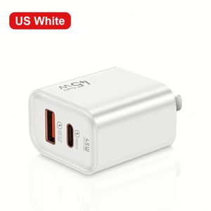 45W Quick Gan <b>USB</b> Type c Us <b>Plug</b> Super Fast Charging <b>Wall</b> Chargers for Laptop for Phones - Product Image 2