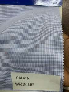 Telas para camisas Calvin de la mejor calidad con tela de 58 de ancho para prendas de vestir para hombres y mujeres disponibles a un precio asequible - Product Image 3