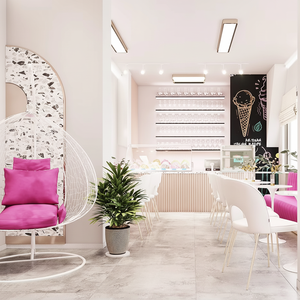 Estudio profesional de pasteles, tienda completa, iluminación LED giratoria personalizada, presentación de pasteles escalonados, soportes de postres ecológicos - Product Image 1