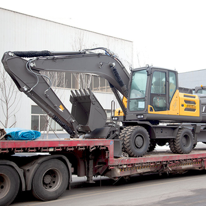 Gran demanda de la excavadora de cadenas Walmech Wwe180, la más vendida, con motor coreano, sistema hidráulico, cucharón de 0.8m y PLC, de alta potencia de excavación. - Product Image 4