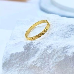 Xinfly Luxury 18K Gold <b>Rings</b> AU750 Fine Yellow Jewelry for Women Ladies & Female Bridal Engagement Wedding Jewellery - Product Image 3