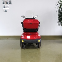 Tricycle électrique luxueux de 1000 W à longue portée avec grand coffre de rangement pour personnes âgées