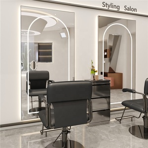 Silla de Estilismo Moderna Negra para Salón, Silla Hidráulica de Peluquería, Silla Tapizada de Belleza para Barbería - Product Image 6