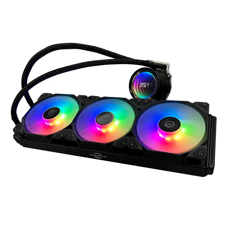 CPU Water Cooling 360mm ARGB Aura Sync Liquid CPU Cooler Water Cooling CPU Cooler high effect LW-360 water cooling system
