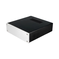 Carcasa de Aluminio para Audio, Mecanizada por CNC, Anodizada, para Amplificador, Equipo de Sonido Doméstico