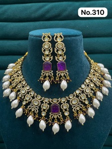 Elegant <b>Bridal</b> Zircon Stone Necklace <b>Set</b> with Matching Earrings Luxury Women's Wedding Fashion <b>Jewelry</b> Wholesale Collection - Product Image 3