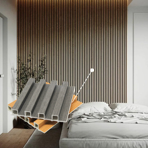 Paneles de Pared de PVC con Revestimiento de WPC para Interiores, Paneles de Pared Decorativos de Gran Formato, en Oferta - Product Image 3