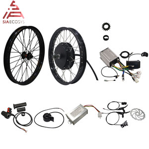 <strong>Motor</strong> Wheel <strong>Kit</strong> QS205 V3TI 50H Electric High Power <strong>10000W</strong> peak Spoke <strong>Hub</strong> <strong>Motor</strong> 3000W Bike Bicycle <strong>Kit</strong> - Product Image 1