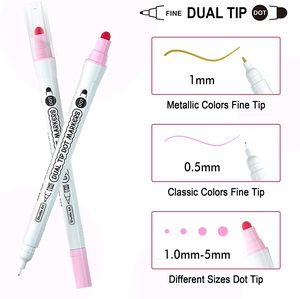 Rotuladores de Doble Punta con Punta Fina de Acuarela de 0.5-1 mm y Punta Flexible para Niños y Adultos - Product Image 2