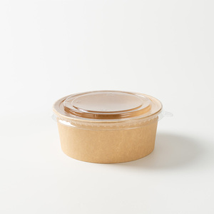 Tazón de Papel Kraft Desechable Biodegradable y Ecológico de Alta Calidad, Certificado LFGB, para Llevar Comida, Impresión Personalizada de Fábrica - Product Image 6