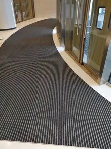 <span class=keywords><strong>Tapis</strong></span> de sol de porte d'entrée en alliage d'aluminium, antidérapant, commercial, moderne, extérieur, paillasson pour hôtel, bureau, bâtiment, matériau antidérapant - Product Image 3