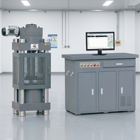 Machine d'essai de compression servo-hydraulique pour béton, testeur de résistance à la compression du béton 2000kN HYE-2000