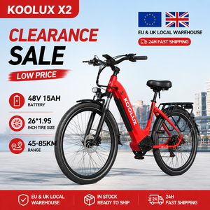 [Clearance] Koolux 26" City <b>Bike</b> EBIKE 250W Brushless Motor 48V Hydraulic Disc Fast Delivery - Product Image 5