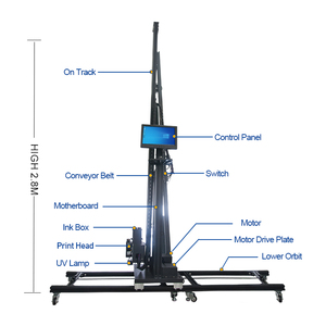 TH-UP200WX dọc 3D máy in phun tường máy in tranh tường máy hình nền máy in cho kích thước lớn hình ảnh trang trí tường - Product Image 2