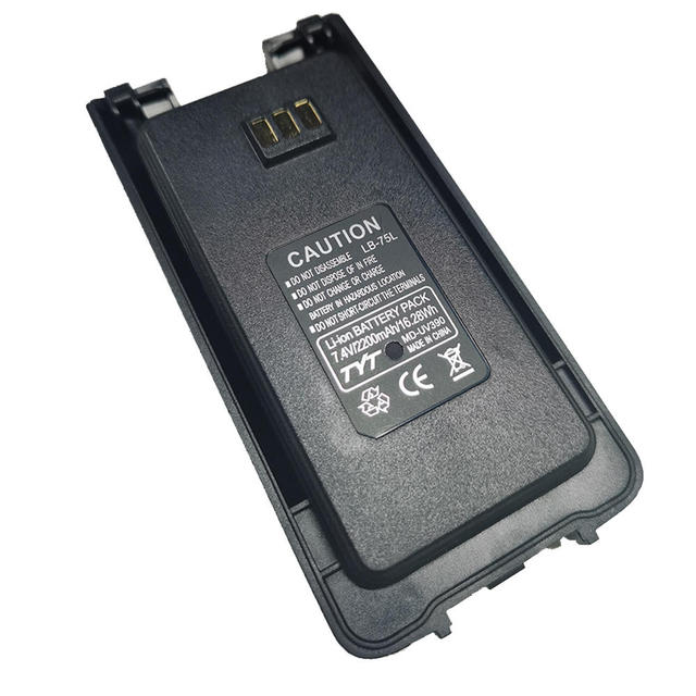 TYT Li-ion Battery for TYT MD-390 MD-UV390 TH-UV8200 VHF UHF Two Way Radio 2200mAh Battery LB-75L