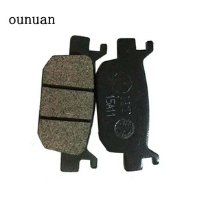 Plaquettes de frein à disque pour moto (semi-métalliques) pour Honda 125/<span class=keywords><strong>RS</strong></span> 250/CBR 600 <span class=keywords><strong>Kawasaki</strong></span> pour Ninja <span class=keywords><strong>650</strong></span> pour Yamaha & Shengshi - Product Image 1