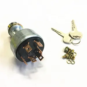 Excavadora PC200, piezas de repuesto para motor, interruptor de encendido 08086-10000 con llave 787