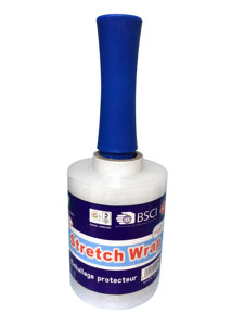 Moisture Proof Mini <b>Stretch</b> <b>Wrap</b> Film with Handle LLDPE Material Tensile Strength - Product Image 3