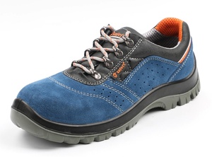 Produttore di fabbrica scarpe di sicurezza personalizzate per uomo punta in acciaio Anti fracassatura antiscivolo resistente antistatico maglia leggera all'ingrosso - Product Image 2
