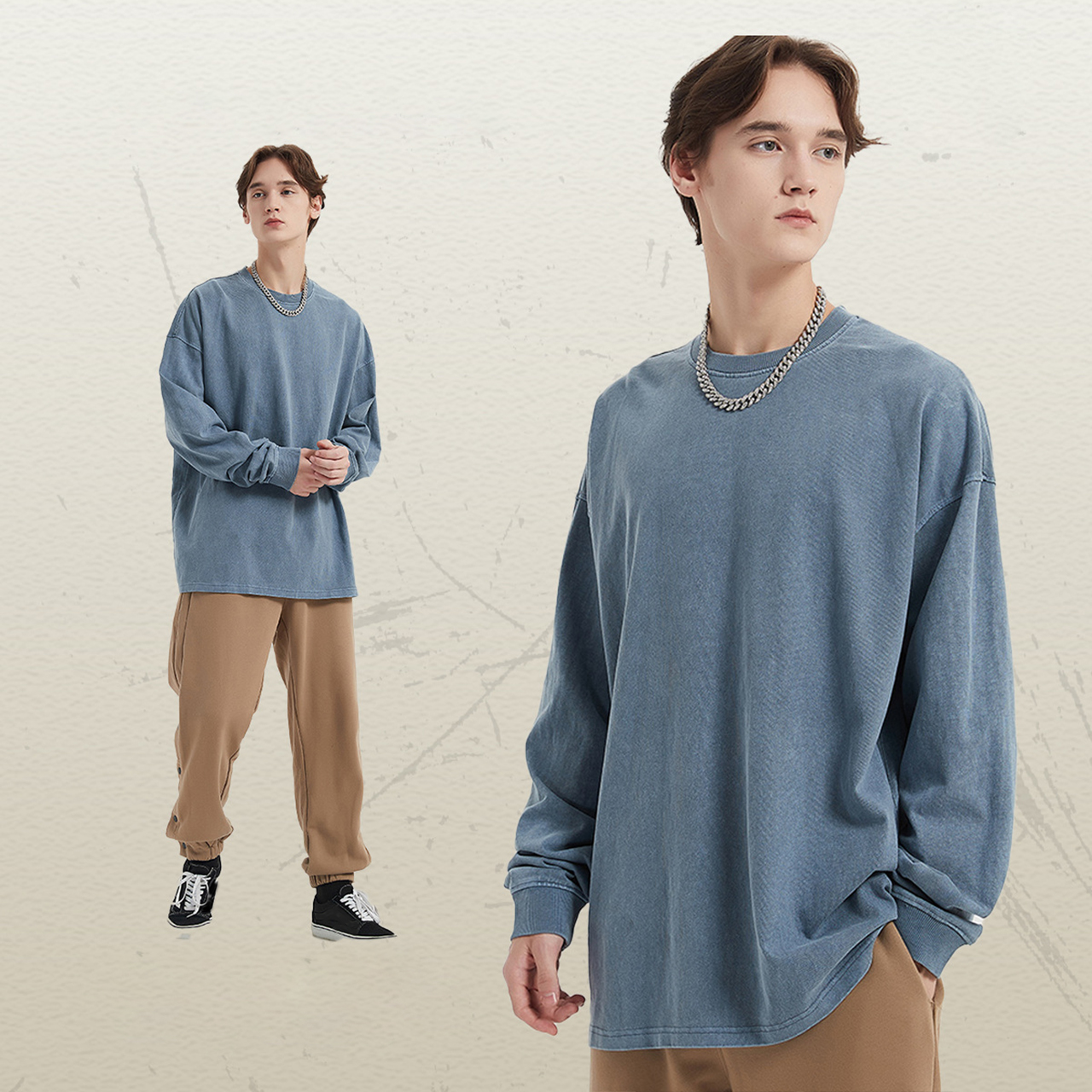 Grey Blue