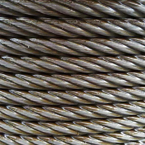 Cuerda de alambre de pesca trenzada de alta resistencia laminada en caliente con núcleo de acero - Product Image 1