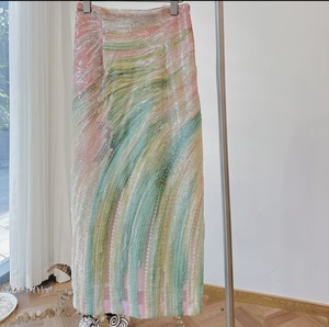 Tela Estampada Floral Multiproceso <span class=keywords><strong>con</strong></span> Cuentas de Vidrio y Lentejuelas Brillantes para Vestidos de Diseñador y Chalecos de Moda - Product Image 6