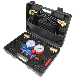 ชุดเครื่อง<span class=keywords><strong>ม</strong></span>ือวินิจฉัยสารทำควา<span class=keywords><strong>ม</strong></span>เย็นยานยนต์ HTL สำหรับ Mercedes-Benz Maybach ชุดเกจวัดสารทำความเย็น R744 - Product Image 2