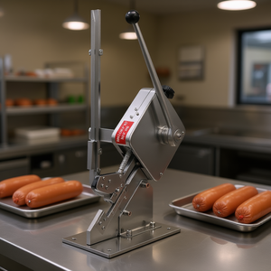 เครื่องตัดไส้กรอกแบบแมนนวลรูปตัวยู 8000 ชิ้น สำหรับซูเปอร์มาร์เก็ต ร้านกาแฟ อุปกรณ์แปรรูปอาหาร - Product Image 2