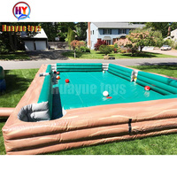 Ballon de football humain gonflable populaire de billard du football de billard de PVC pour des jeux de sport