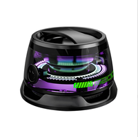 Haut-parleur magnétique à lumière colorée, mini haut-parleur, grand volume, haute qualité sonore, caisson de basses portable, cadeau
