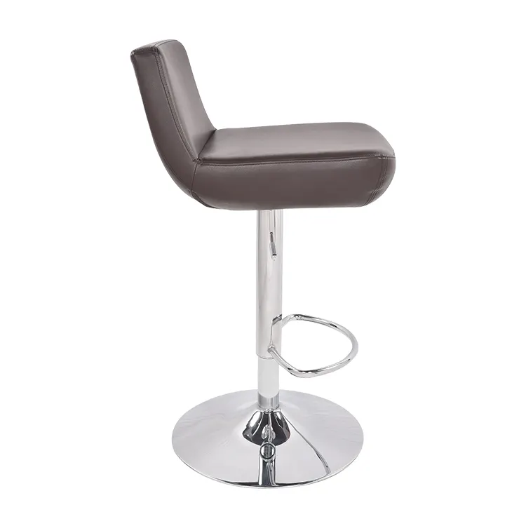 Redsun-silla giratoria moderna de acero inoxidable para fiesta, taburete de Bar, muebles de Metal, comercial, 20 Uds.