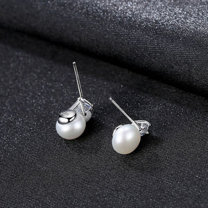 <span class=keywords><strong>Orecchini</strong></span> a perno in <span class=keywords><strong>argento</strong></span> <span class=keywords><strong>925</strong></span> PAG&MAG con piccole perle naturali, <span class=keywords><strong>orecchini</strong></span> in madreperla per ragazze - Product Image 6