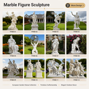 YOUFINE Escultura de Satiro Embriagado de Mármol Natural a Tamaño Real, Estatua de Hombre Reclinado, Figura de Fauno Durmiente para Jardín o Propiedad - Product Image 6