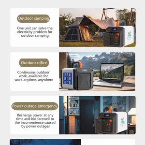 Station d'alimentation portable au plomb-acide 500W <span class=keywords><strong>12V</strong></span> <span class=keywords><strong>50AH</strong></span> 220V/110V avec écran LCD pour camping extérieur, garantie 1 an - Product Image 3