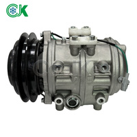 Compresor de CA de servicio pesado 10P30B para autobús, 24V 300cc, 10 cilindros, placa oscilante, para minibús de pasajeros de 6-7m, reemplazo de sistema de refrigeración para autobús de transporte.