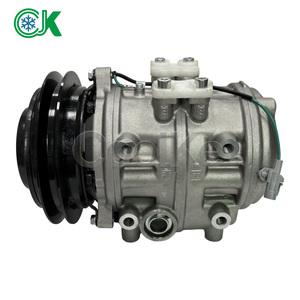คอมเพรสเซอร์แอร์รถบัสแบบ Heavy Duty รุ่น <span class=keywords><strong>10P30B</strong></span> 24V 300cc 10 สูบ แบบ Swash Plate สำหรับรถมินิบัสโดยสารขนาด 6-7 เมตร ใช้สำหรับเปลี่ยนอะไหล่ระบบทำความเย็น - Product Image 4