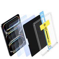 9H clair Kit d'installation facile boîte sans poussière tablette Pad verre trempé protecteur d'écran pour iPad 9 10 11 Pro Air 4 5 11 Mini 6 7