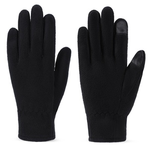 <span class=keywords><strong>Gants</strong></span> thermiques en <span class=keywords><strong>polaire</strong></span> épais pour hommes, mitaines confortables en coton pour écran tactile, saison d'hiver - Product Image 1