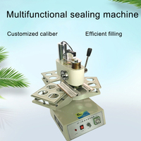 Machine d'emballage pour mini-gobelets en papier pour miel, gelée et jus, avec scellage